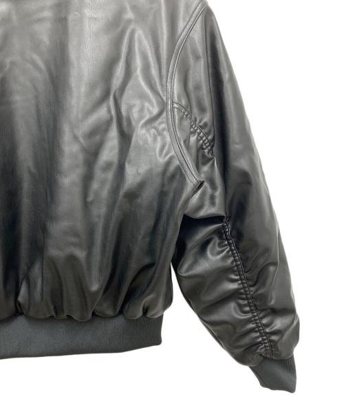adidas（アディダス）adidas (アディダス) Wプレザー ジャケット パッド ブラック×ホワイト サイズ:Lの古着・服飾アイテム