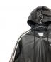 adidas (アディダス) Wプレザー ジャケット パッド ブラック×ホワイト サイズ:L：12000円