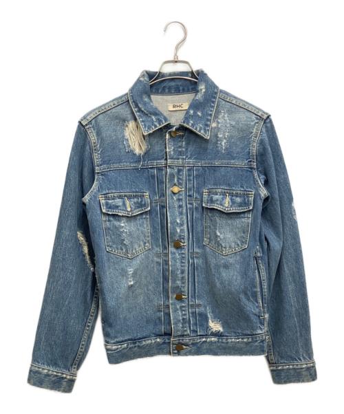 RHC Ron Herman（アールエイチシー ロンハーマン）RHC Ron Herman (アールエイチシー ロンハーマン) デニムジャケット ブルー サイズ:Sの古着・服飾アイテム