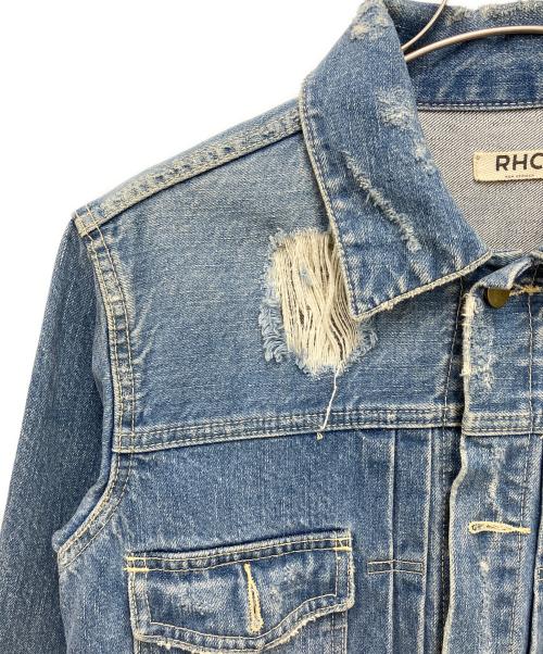 RHC Ron Herman（アールエイチシー ロンハーマン）RHC Ron Herman (アールエイチシー ロンハーマン) デニムジャケット ブルー サイズ:Sの古着・服飾アイテム