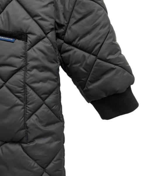 LAVENHAM（ラベンハム）LAVENHAM (ラベンハム) ビッグキルト ロングコート グレー サイズ:42の古着・服飾アイテム