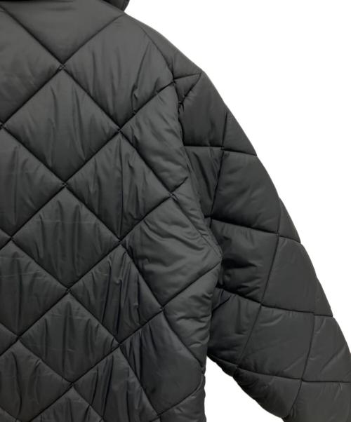 LAVENHAM（ラベンハム）LAVENHAM (ラベンハム) ビッグキルト ロングコート グレー サイズ:42の古着・服飾アイテム