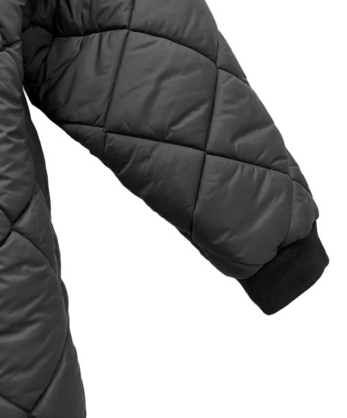 LAVENHAM（ラベンハム）LAVENHAM (ラベンハム) ビッグキルト ロングコート グレー サイズ:42の古着・服飾アイテム
