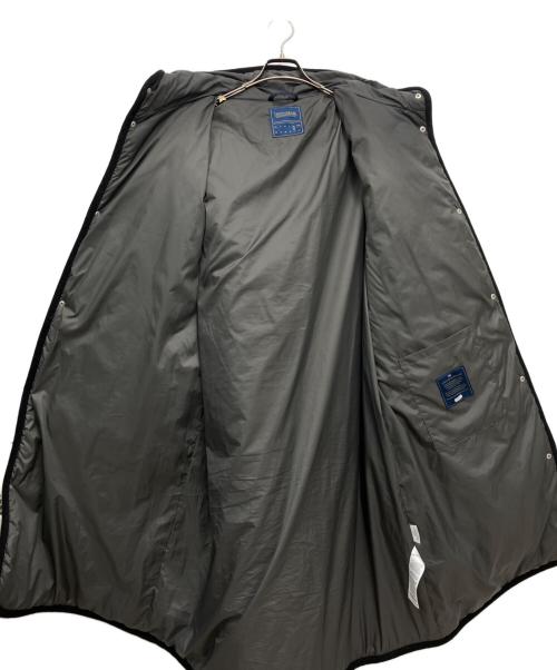 LAVENHAM（ラベンハム）LAVENHAM (ラベンハム) ビッグキルト ロングコート グレー サイズ:42の古着・服飾アイテム