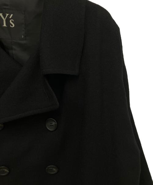 Y's（ワイズ）Y's (ワイズ) ウールコート ブラック サイズ:2の古着・服飾アイテム