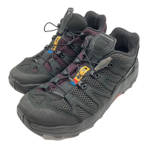 SALOMON（サロモン）SALOMON (サロモン) ORGANICLAB.ZIP スニーカー ブラック×パープル サイズ:25.5の古着・服飾アイテム