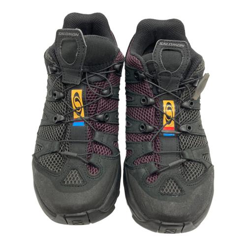 SALOMON（サロモン）SALOMON (サロモン) ORGANICLAB.ZIP スニーカー ブラック×パープル サイズ:25.5の古着・服飾アイテム