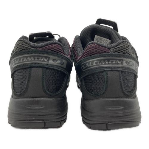 SALOMON（サロモン）SALOMON (サロモン) ORGANICLAB.ZIP スニーカー ブラック×パープル サイズ:25.5の古着・服飾アイテム