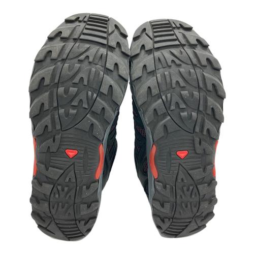 SALOMON（サロモン）SALOMON (サロモン) ORGANICLAB.ZIP スニーカー ブラック×パープル サイズ:25.5の古着・服飾アイテム