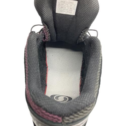 SALOMON（サロモン）SALOMON (サロモン) ORGANICLAB.ZIP スニーカー ブラック×パープル サイズ:25.5の古着・服飾アイテム