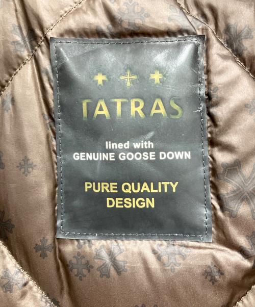 TATRAS（タトラス）TATRAS (タトラス) ダウンジャケット オリーブ×ベージュ サイズ:2の古着・服飾アイテム