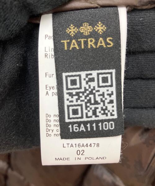 TATRAS（タトラス）TATRAS (タトラス) ダウンジャケット オリーブ×ベージュ サイズ:2の古着・服飾アイテム