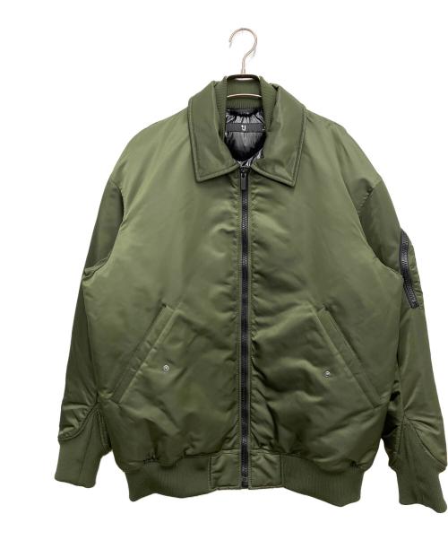 UNIQLO+J（ユニクロ プラスジェイ）UNIQLO+J (ユニクロ プラスジェイ) ダウンジャケット グリーン サイズ:Lの古着・服飾アイテム