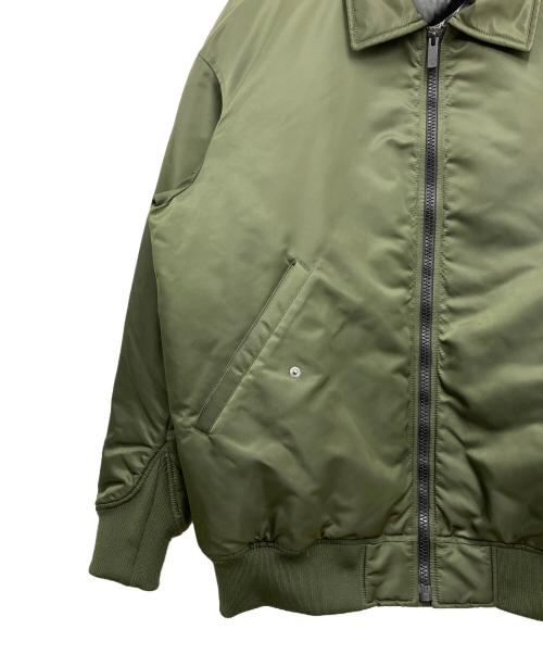 UNIQLO+J（ユニクロ プラスジェイ）UNIQLO+J (ユニクロ プラスジェイ) ダウンジャケット グリーン サイズ:Lの古着・服飾アイテム