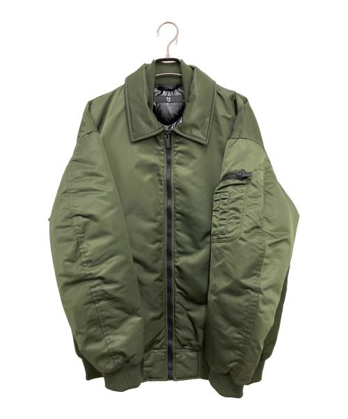 UNIQLO+J（ユニクロ プラスジェイ）UNIQLO+J (ユニクロ プラスジェイ) ダウンジャケット グリーン サイズ:Lの古着・服飾アイテム