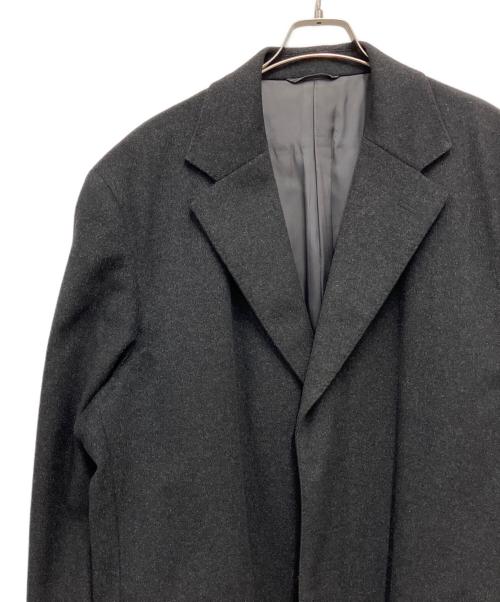 BELLUMORE（ベルモーレ）BELLUMORE (ベルモーレ) カシミヤコート ブラック サイズ:A185の古着・服飾アイテム