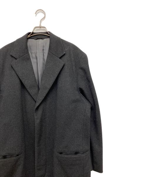 BELLUMORE（ベルモーレ）BELLUMORE (ベルモーレ) カシミヤコート ブラック サイズ:A185の古着・服飾アイテム