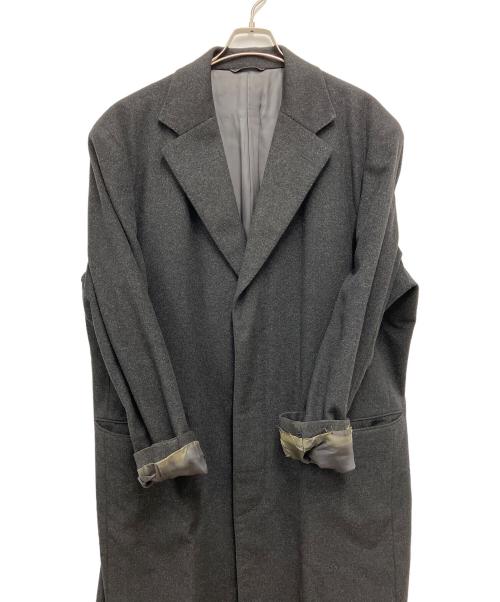 BELLUMORE（ベルモーレ）BELLUMORE (ベルモーレ) カシミヤコート ブラック サイズ:A185の古着・服飾アイテム