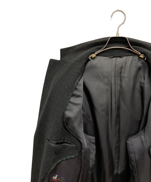 BELLUMORE（ベルモーレ）BELLUMORE (ベルモーレ) カシミヤコート ブラック サイズ:A185の古着・服飾アイテム