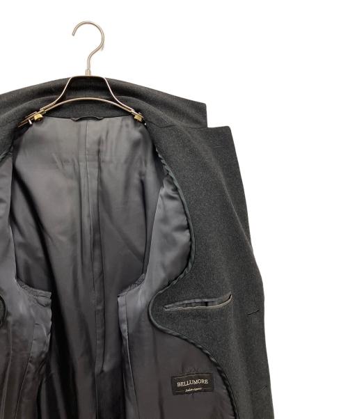 BELLUMORE（ベルモーレ）BELLUMORE (ベルモーレ) カシミヤコート ブラック サイズ:A185の古着・服飾アイテム