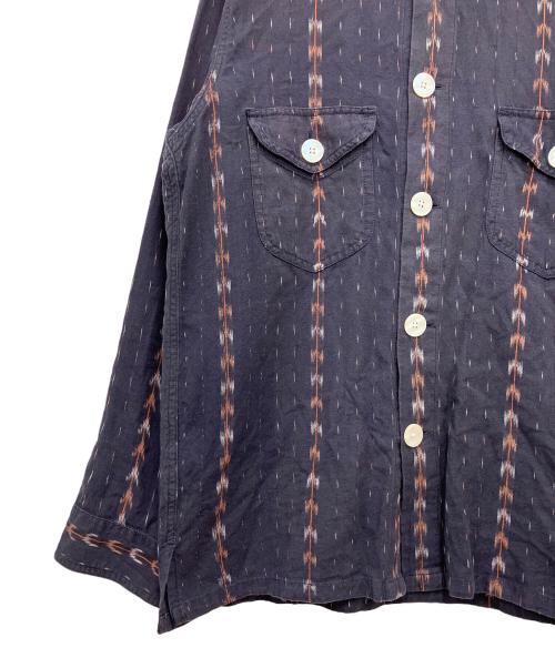 South2 West8（サウスツー ウエストエイト）south2 west8 (サウスツー ウエストエイト) 長袖シャツ ネイビー×オレンジ サイズ:Sの古着・服飾アイテム
