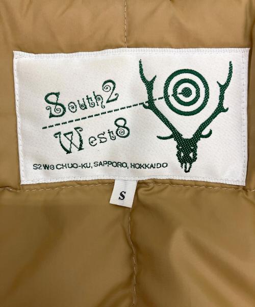 South2 West8（サウスツー ウエストエイト）south2 west8 (サウスツー ウエストエイト) バラフィンコーティングダウンジャケット グリーン サイズ:Sの古着・服飾アイテム