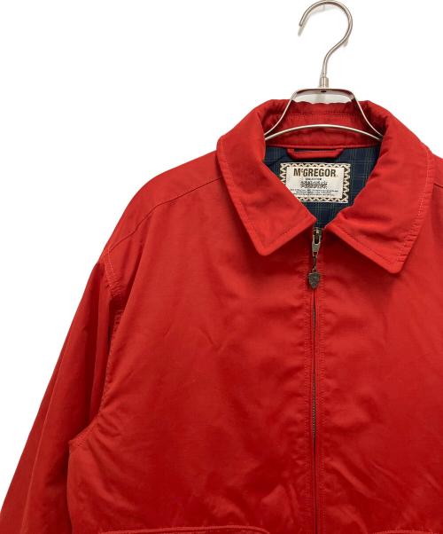 McGREGOR（マックレガー）McGREGOR (マックレガー) FREAK'S STORE (フリークスストア) ドリズラージャケット レッド サイズ:Mの古着・服飾アイテム
