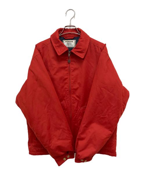McGREGOR（マックレガー）McGREGOR (マックレガー) FREAK'S STORE (フリークスストア) ドリズラージャケット レッド サイズ:Mの古着・服飾アイテム