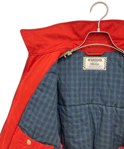 McGREGOR（マックレガー）McGREGOR (マックレガー) FREAK'S STORE (フリークスストア) ドリズラージャケット レッド サイズ:Mの古着・服飾アイテム