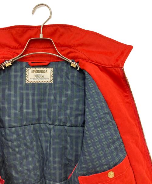 McGREGOR（マックレガー）McGREGOR (マックレガー) FREAK'S STORE (フリークスストア) ドリズラージャケット レッド サイズ:Mの古着・服飾アイテム