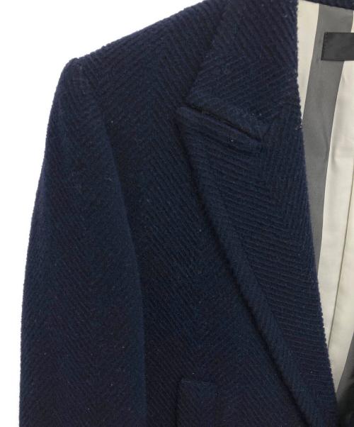 Ujoh（ウジョー）Ujoh (ウジョー) チェスターコート ネイビー サイズ:2の古着・服飾アイテム