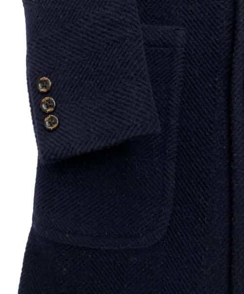 Ujoh（ウジョー）Ujoh (ウジョー) チェスターコート ネイビー サイズ:2の古着・服飾アイテム