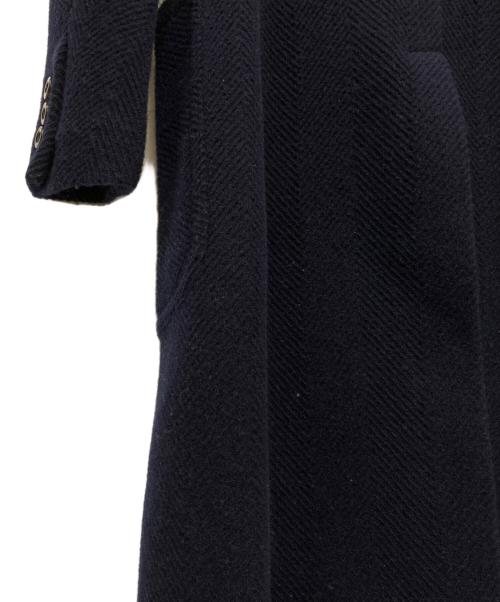 Ujoh（ウジョー）Ujoh (ウジョー) チェスターコート ネイビー サイズ:2の古着・服飾アイテム