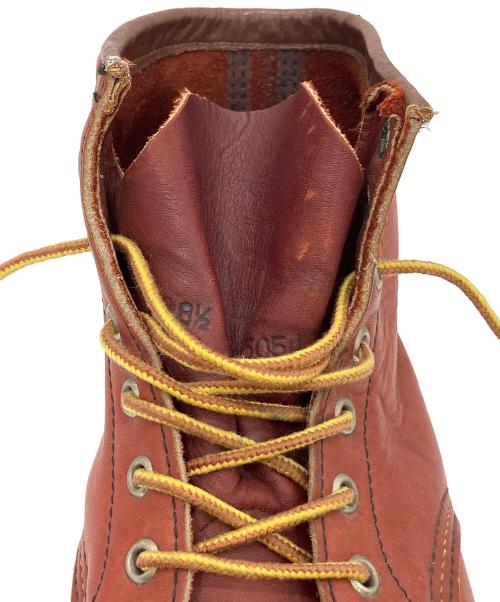 RED WING（レッドウィング）RED WING (レッドウィング) クラシックモック アイリッシュセッター レッド サイズ:8 1/2の古着・服飾アイテム