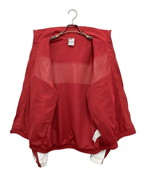 NIKE（ナイキ）NIKE (ナイキ) トラックジャケット レッド×ホワイト サイズ:Mの古着・服飾アイテム