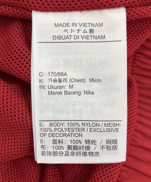 NIKE（ナイキ）NIKE (ナイキ) トラックジャケット レッド×ホワイト サイズ:Mの古着・服飾アイテム
