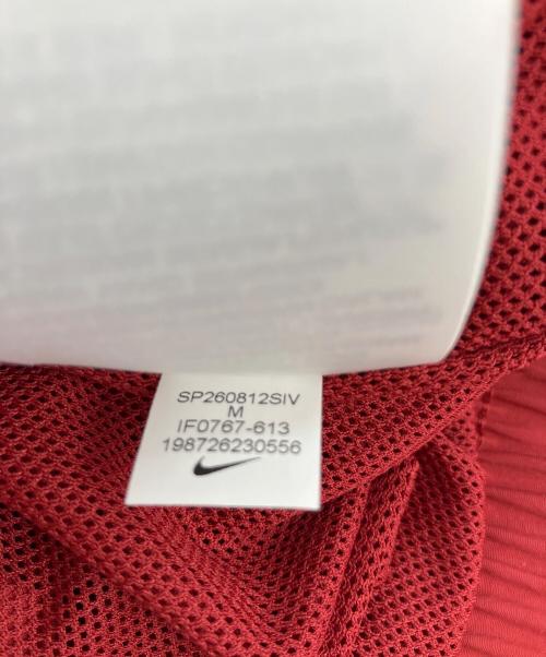 NIKE（ナイキ）NIKE (ナイキ) トラックジャケット レッド×ホワイト サイズ:Mの古着・服飾アイテム
