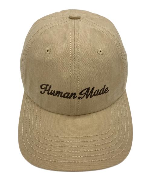 HUMAN MADE（ヒューマンメイド）HUMAN MADE (ヒューマンメイド) 6PANEL CANVAS CAP ベージュの古着・服飾アイテム