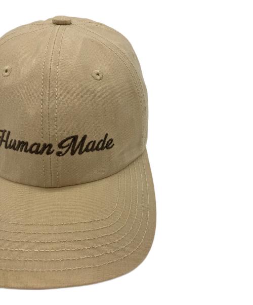 HUMAN MADE（ヒューマンメイド）HUMAN MADE (ヒューマンメイド) 6PANEL CANVAS CAP ベージュの古着・服飾アイテム
