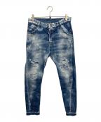DSQUARED2ディースクエアード）の古着「デニムパンツ」｜ブルー