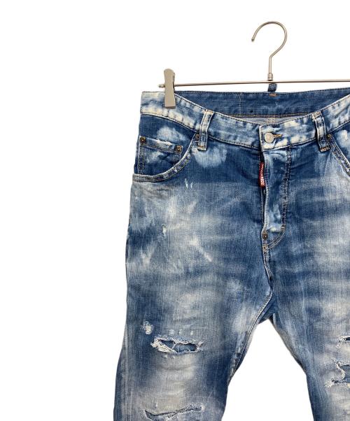 DSQUARED2（ディースクエアード）DSQUARED2 (ディースクエアード) デニムパンツ ブルー サイズ:44の古着・服飾アイテム