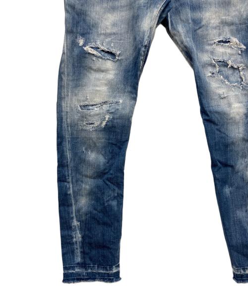 DSQUARED2（ディースクエアード）DSQUARED2 (ディースクエアード) デニムパンツ ブルー サイズ:44の古着・服飾アイテム