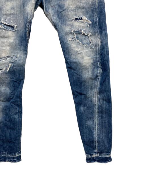 DSQUARED2（ディースクエアード）DSQUARED2 (ディースクエアード) デニムパンツ ブルー サイズ:44の古着・服飾アイテム