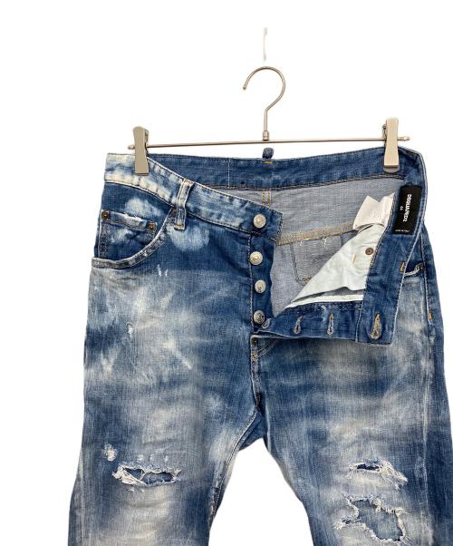 DSQUARED2（ディースクエアード）DSQUARED2 (ディースクエアード) デニムパンツ ブルー サイズ:44の古着・服飾アイテム