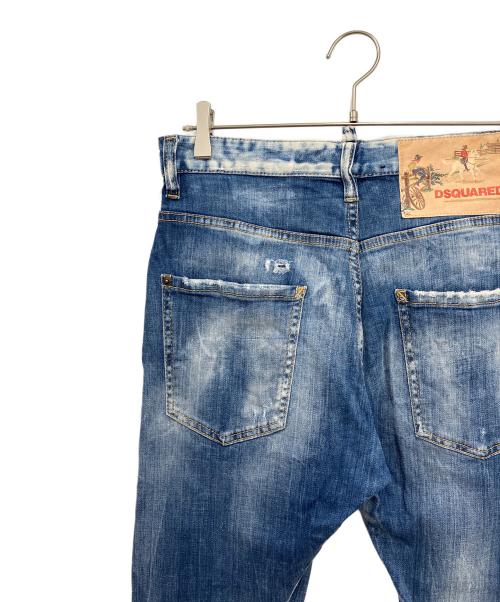 DSQUARED2（ディースクエアード）DSQUARED2 (ディースクエアード) デニムパンツ ブルー サイズ:44の古着・服飾アイテム