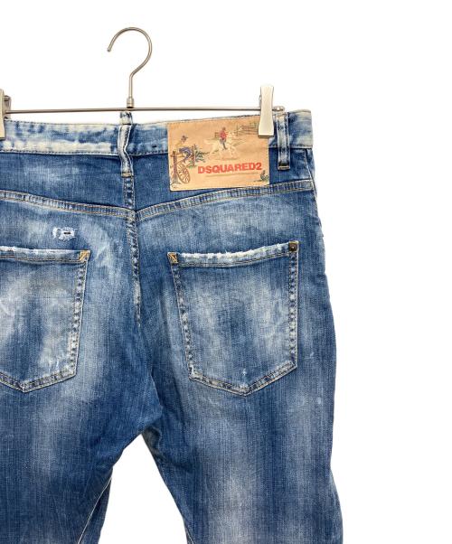 DSQUARED2（ディースクエアード）DSQUARED2 (ディースクエアード) デニムパンツ ブルー サイズ:44の古着・服飾アイテム