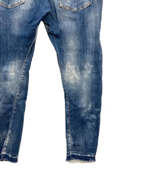 DSQUARED2（ディースクエアード）DSQUARED2 (ディースクエアード) デニムパンツ ブルー サイズ:44の古着・服飾アイテム