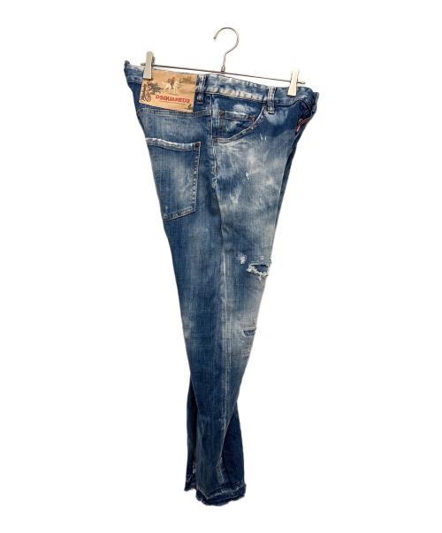 DSQUARED2（ディースクエアード）DSQUARED2 (ディースクエアード) デニムパンツ ブルー サイズ:44の古着・服飾アイテム