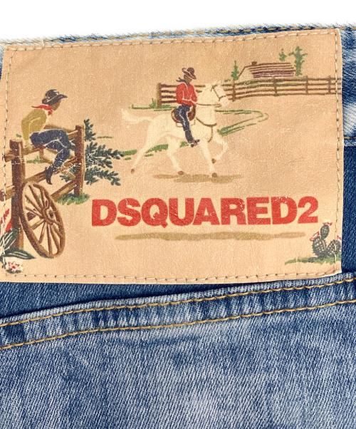 DSQUARED2（ディースクエアード）DSQUARED2 (ディースクエアード) デニムパンツ ブルー サイズ:44の古着・服飾アイテム