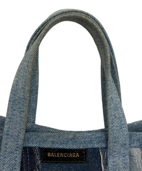 BALENCIAGA（バレンシアガ）BALENCIAGA (バレンシアガ) バルベス スモール デニム 2WAYトートバッグ インディゴの古着・服飾アイテム
